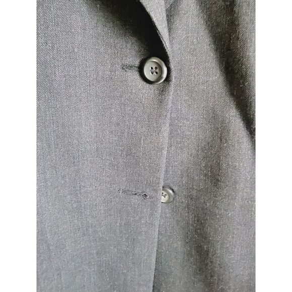 Pendleton 22W Vintage Y2K Wool Women's Blazer Jacket‎ Tweed Gray Boxy - Picture 3 of 7
